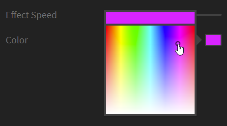 Custom UI Color Control